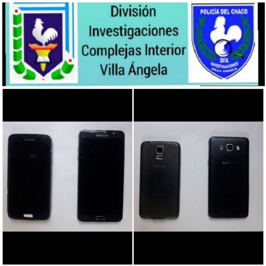 Villa &Aacute;ngela: RECUPERAN DOS TEL&Eacute;FONOS CELULARES Y SE CONTIN&Uacute;A LA B&Uacute;SQUEDA DEL SUPUESTO AUTOR DEL HECHO