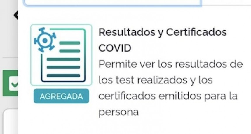 EL GOBIERNO PROVINCIAL HABILIT&Oacute; LA DESCARGA DE RESULTADOS DE TEST Y ALTAS DE CORONAVIRUS