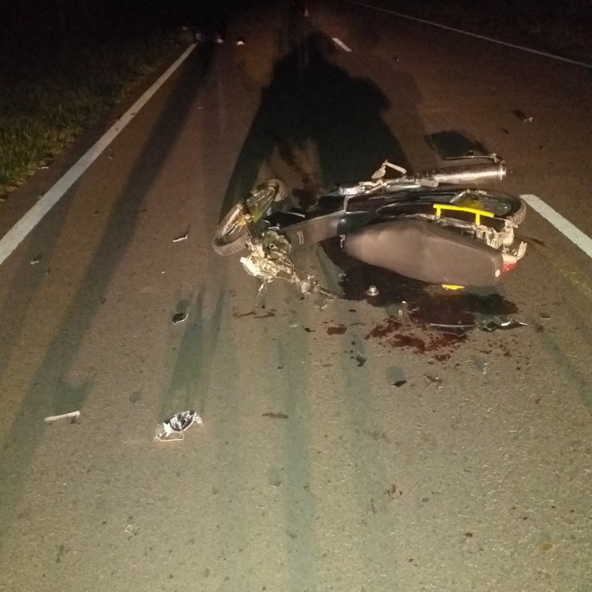 Villa &Aacute;ngela: UN JOVEN DE 21 A&Ntilde;OS FALLECE PRODUCTO DE UN ACCIDENTE DE TR&Aacute;NSITO EN RUTA N&deg; 95