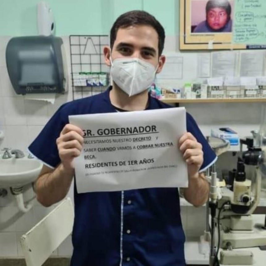 RESISTENCIA: Residentes de Salud no cobran hace 100 d&iacute;as: hoy se movilizar&aacute;n