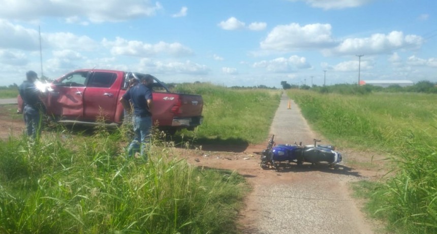 Villa &Aacute;ngela: UN JOVEN FUE DERIVADO GRAVE A RESISTENCIA TRAS UN ACCIDENTE DE TR&Aacute;NSITO