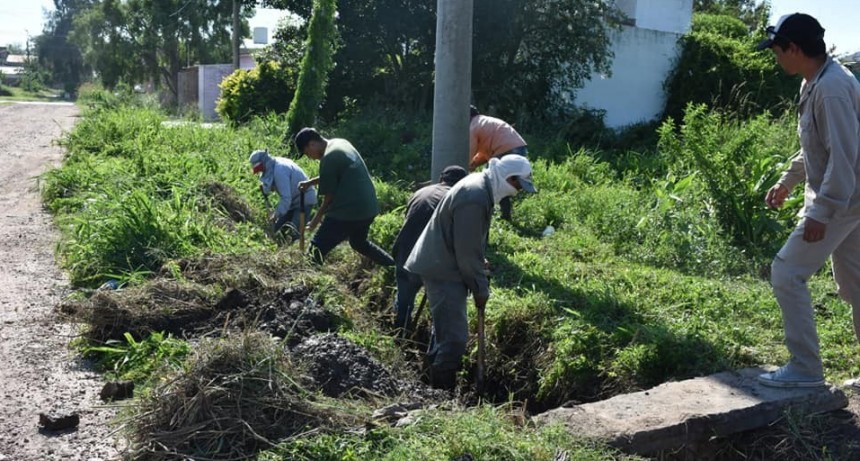 Villa &Aacute;ngela: LA MUNICIPALIDAD DESARROLL&Oacute; TRABAJOS DE CUNETEO, REPARACI&Oacute;N Y PERFILADO DE CALLES