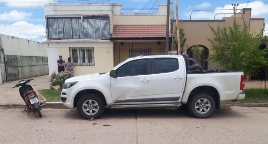 Villa Ángela: ACCIDENTE DE TRÁNSITO DEJA UN JOVEN CON LESIONES Y ES TRASLADADO AL HOSPITAL LOCAL