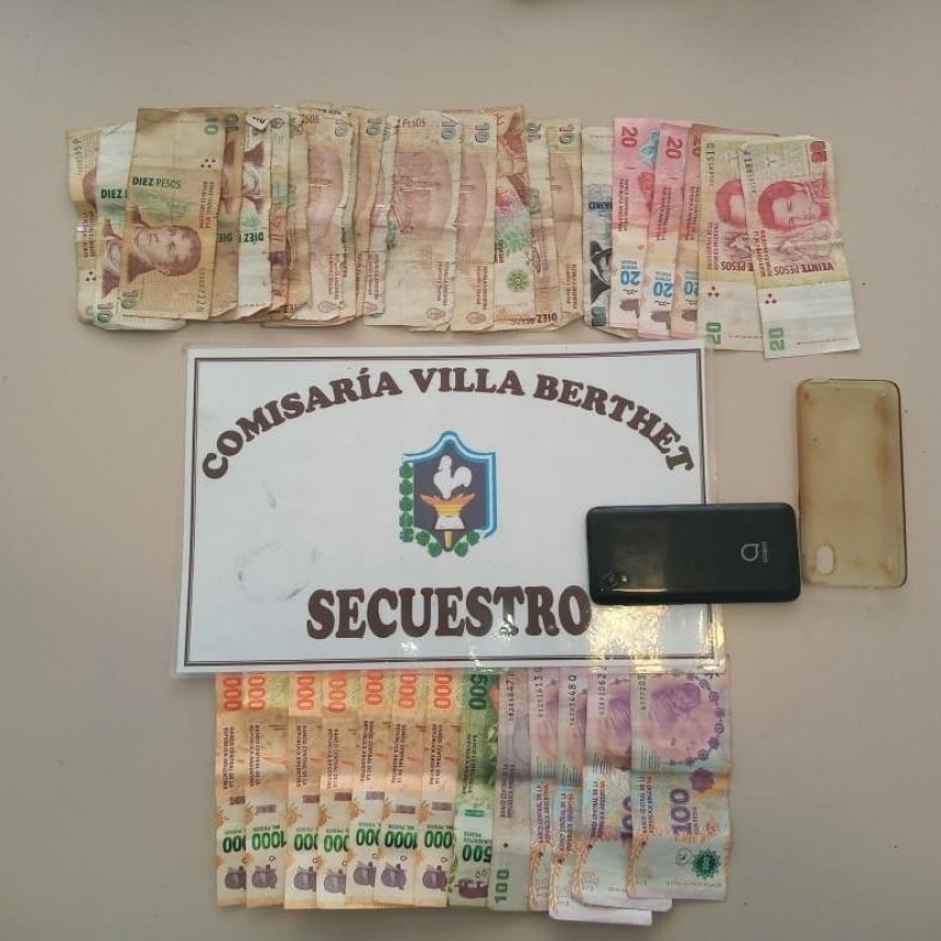 Villa Berthet: DOS MENORES FUERON DETENIDOS POR EL ROBO DE UNA QUINIELA