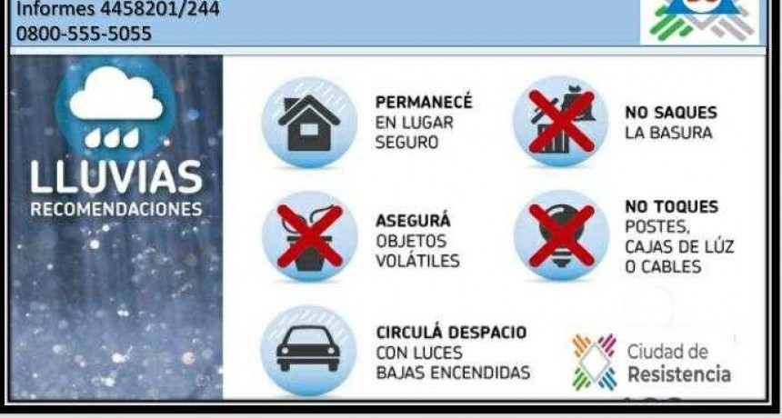 Consejos &uacute;tiles y n&uacute;meros a tener en cuenta ante tormentas fuertes
