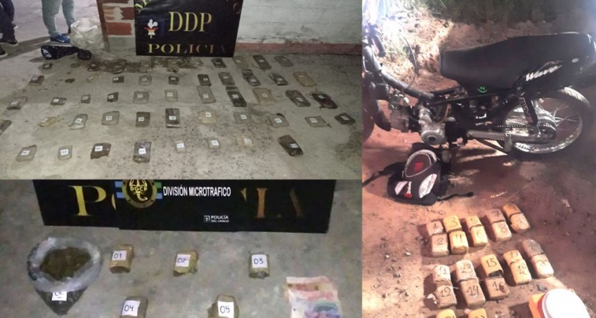 Puerto Vilelas: INCAUTAN 82 PANES DE MARIHUANA Y DETIENEN A 7 PERSONAS EN UN &ldquo;BUNKER&rdquo; DE DROGAS 