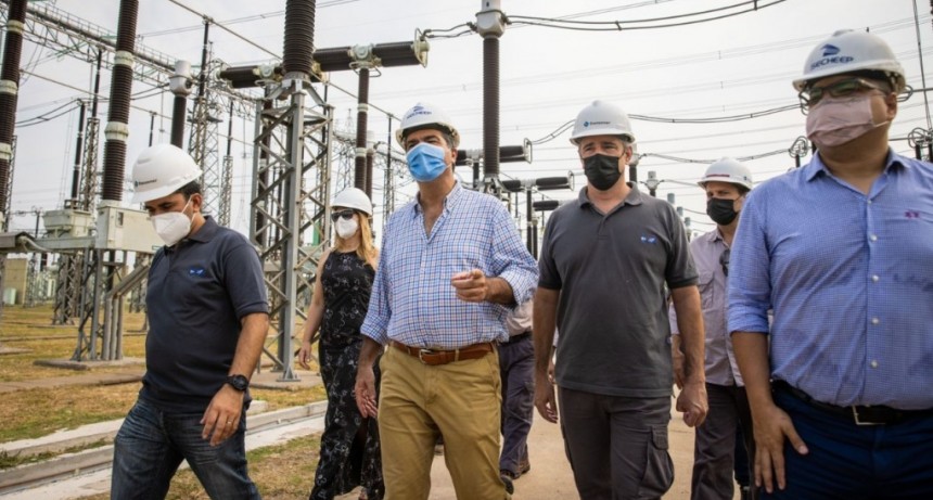 CAPITANICH SUPERVIS&Oacute; LA ENERGIZACI&Oacute;N DE LA L&Iacute;NEA DE 500 KV &ldquo;RINC&Oacute;N SANTA MAR&Iacute;A - PUERTO BASTIANI&rdquo;