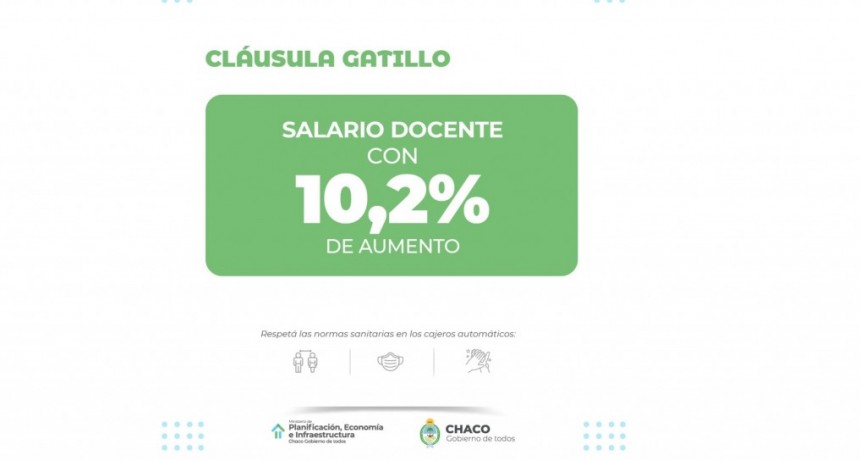 LA PR&Oacute;XIMA SEMANA COMIENZA EL CRONOGRAMA DE PAGO A ESTATALES | Y DOCENTES PERSIBIRAN LA CL&Aacute;USULA GATILLO