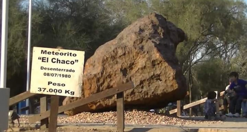 A 32 A&Ntilde;OS DEL DIA EN QUE QUISIERON ROBAR EL METEORITO "EL CHACO" Y LA POLICIA LO IMPIDI&Oacute;. 