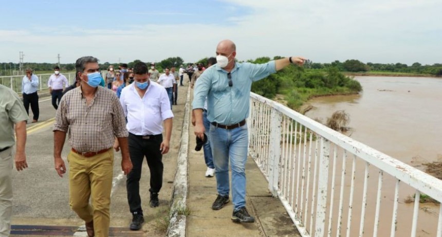 EL GOBIERNO PROVINCIAL TRABAJA PARA ENCAUZAR EL R&Iacute;O BERMEJO Y MITIGAR DA&Ntilde;OS EN PUERTO LAVALLE 