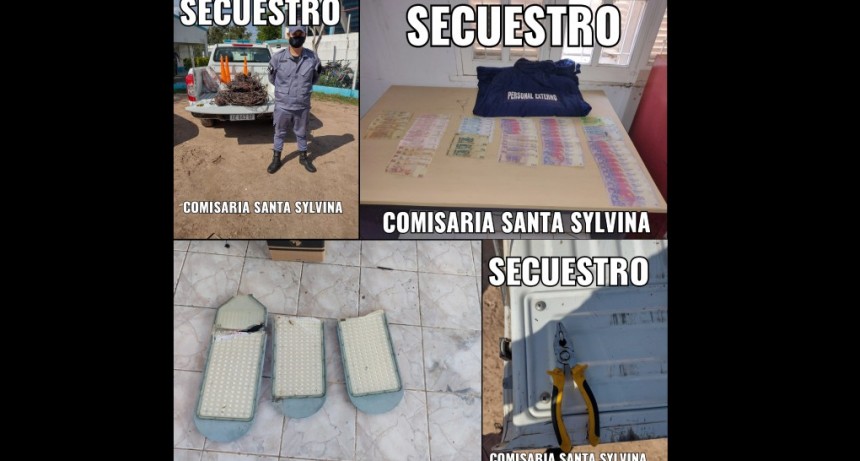 Santa Sylvina: DETIENEN A UN HOMBRE Y RECUPERAN ELEMENTOS ROBADOS AL CLUB COMERCIO