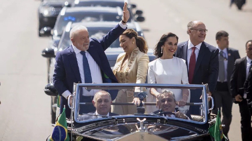 Lula Da Silva asumió la presidencia de Brasil