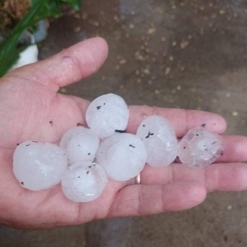 Chaco entre las 15 provincias que este domingo est&aacute;n en alerta por lluvias y granizo