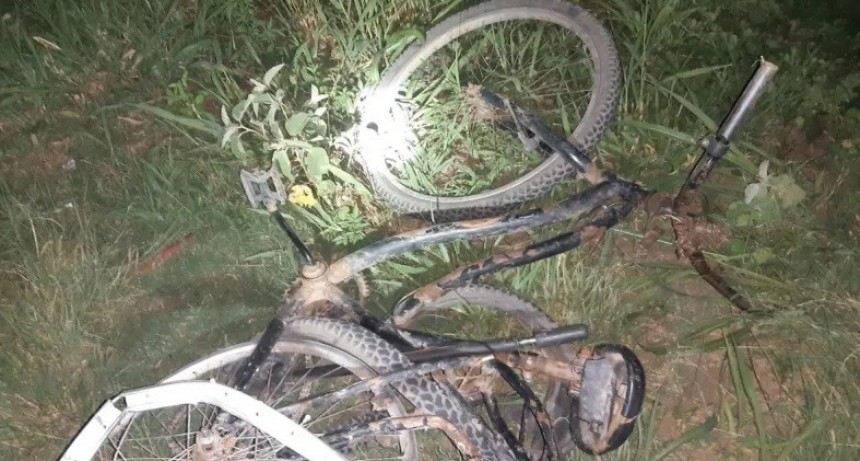 HECHO TR&Aacute;GICO: UN CICLISTA MURI&Oacute; TRAS PROTAGONIZAR UN ACCIDENTE CON UNA CAMIONETA, EN S&Aacute;ENZ PE&Ntilde;A