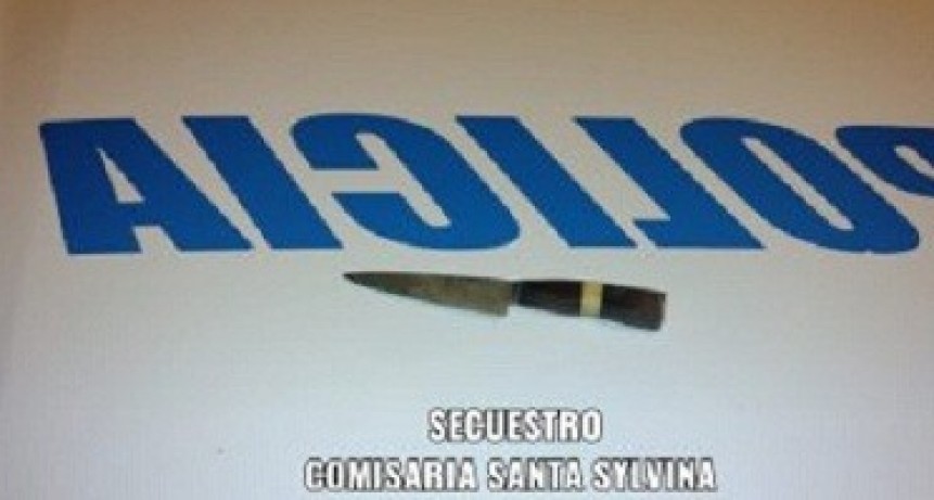 Santa Sylvina: DETUVIERON A UN JOVEN DE 20 A&Ntilde;OS TRAS LESIONAR A OTRO CON UN ARMA BLANCA
