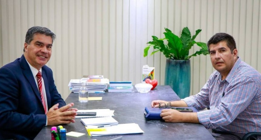 CAPITANICH RECIBI&Oacute; A LOS INTENDENTES DE CHOROTIS Y MARGARITA BEL&Eacute;N PARA DEFINIR AGENDA DE OBRAS PRIORITARIAS