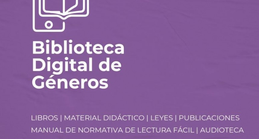 EL GOBIERNO PRESENT&Oacute; LA BIBLIOTECA DIGITAL DE G&Eacute;NEROS