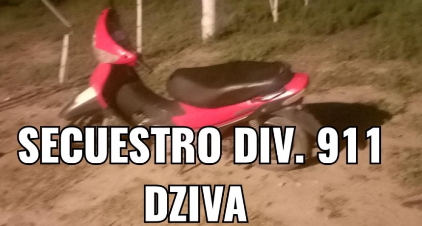 Villa &Aacute;ngela: PERSONAL POLICIAL ESCLARECE EL HURTO DE UNA MOTOCICLETA