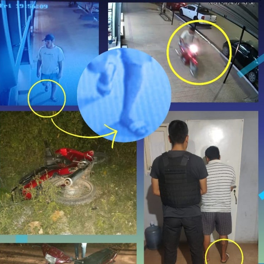 Villa &Aacute;ngela: OCULTA ENTRE MALEZAS HALLARON  UNA MOTOCICLETA ROBADA