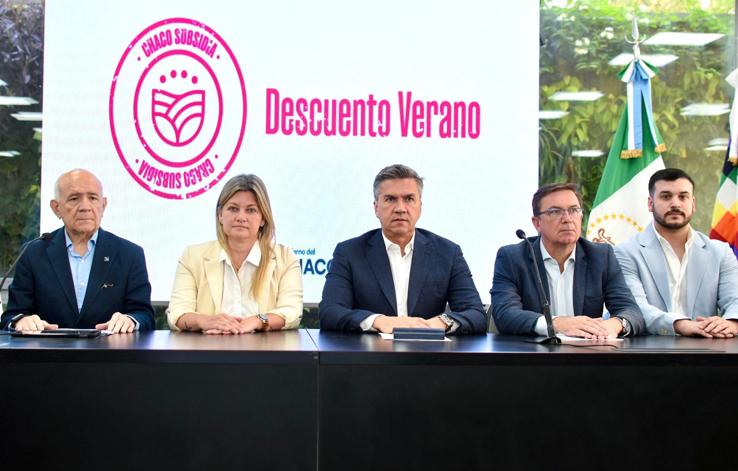 BOLETAS DE LUZ: EL GOBERNADOR ZDERO ANUNCI&Oacute; &ldquo;DESCUENTO DE VERANO&rdquo; PARA LOS CHAQUE&Ntilde;OS