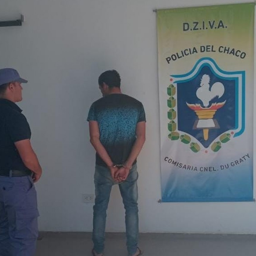 Coronel Du Graty: DETIENEN A UN MASCULINO POR VIOLENCIA DE GENERO