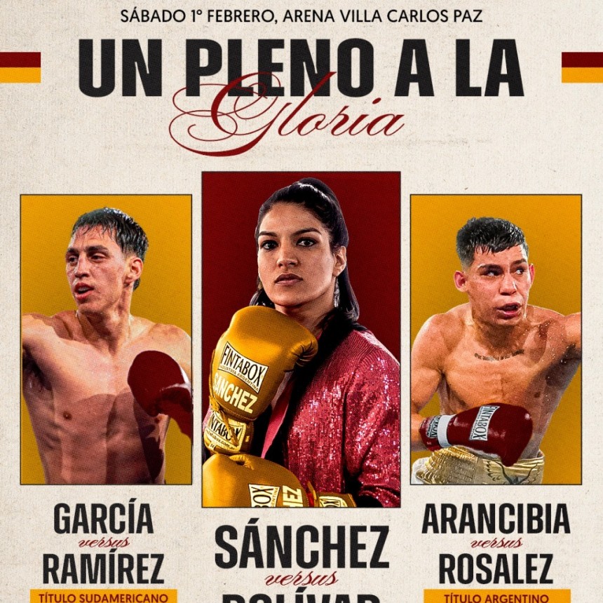  1 de febrero: LA VILLANGELENSE ANDREA &ldquo;LA COBRITA&rdquo; S&Aacute;NCHEZ SE PREPARA PARA COMBATIR POR EL T&Iacute;TULO MUNDIAL DE AMB
