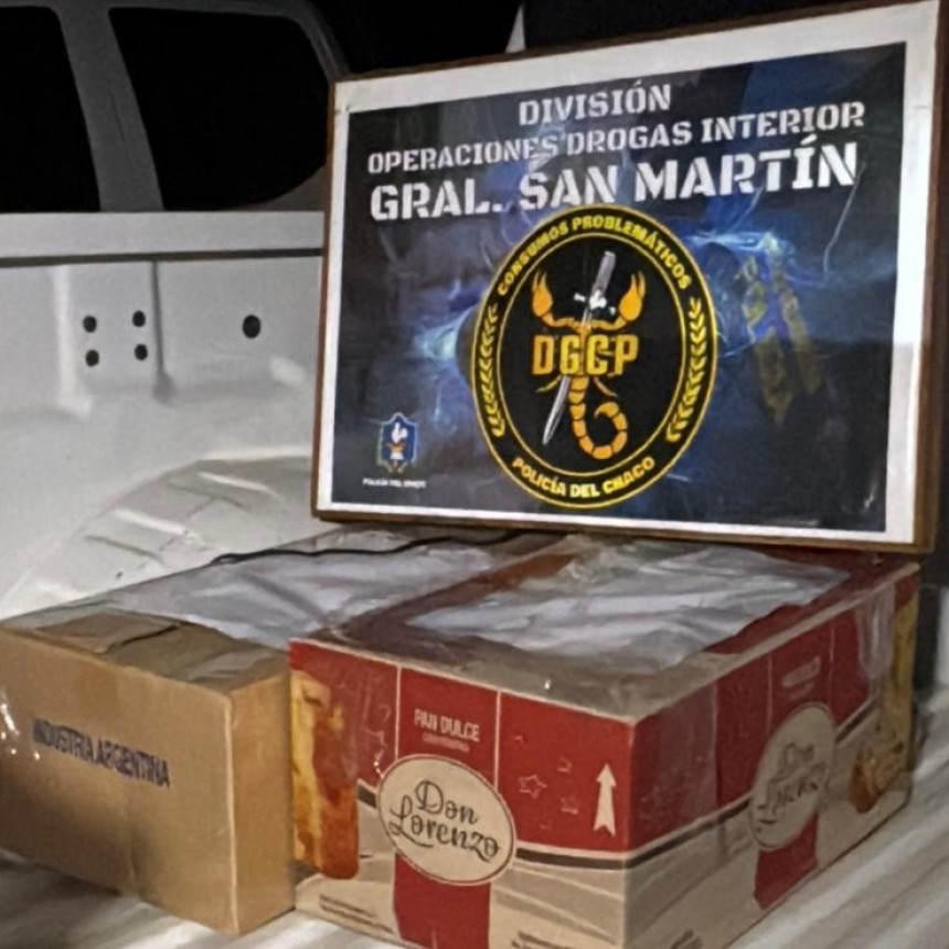 LA POLIC&Iacute;A DEL CHACO Y GENDARMER&Iacute;A NACIONAL SECUESTRARON DE M&Aacute;S DE 22 KG DE COCA&Iacute;NA DE M&Aacute;XIMA PUREZA, LUEGO DE UNA PERSECUCI&Oacute;N