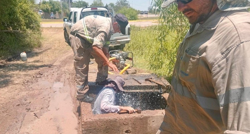SAMEEP REPAR&Oacute; C&Aacute;MARA DEL PRIMER ACUEDUCTO, TRAS DETECTARSE VANDALISMO EN EL TRAMO VILLA &Aacute;NGELA-SANTA SYLVINA