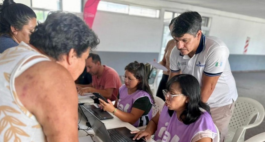 Villa &Aacute;ngela: COMENZARON HOY LOS OPERATIVOS PARA IMPULSAR LA INSCRIPCI&Oacute;N AL SUBSIDIO NACIONAL