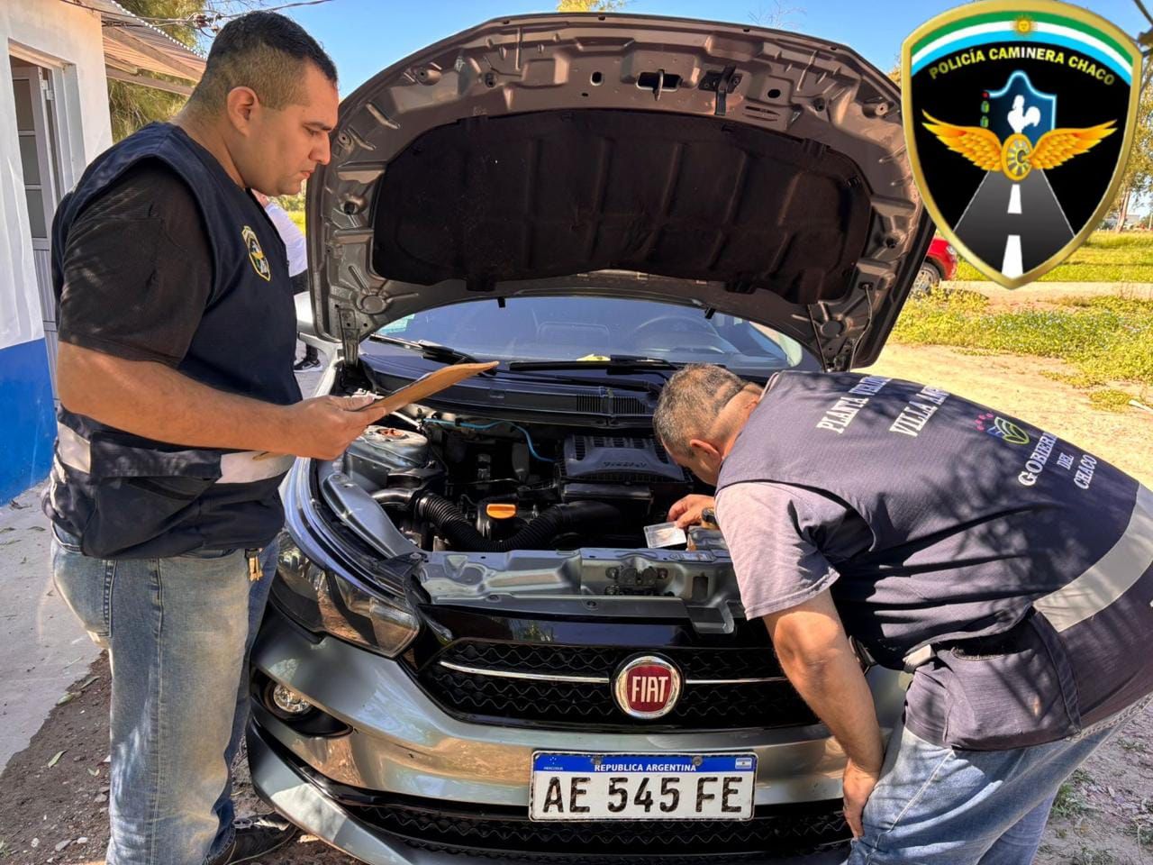 VILLA ÁNGELA: SECUESTRARON UN AUTOMÓVIL CON DOCUMENTACIÓN APÓCRIFA Y NUMERACIÓN ADULTERADA