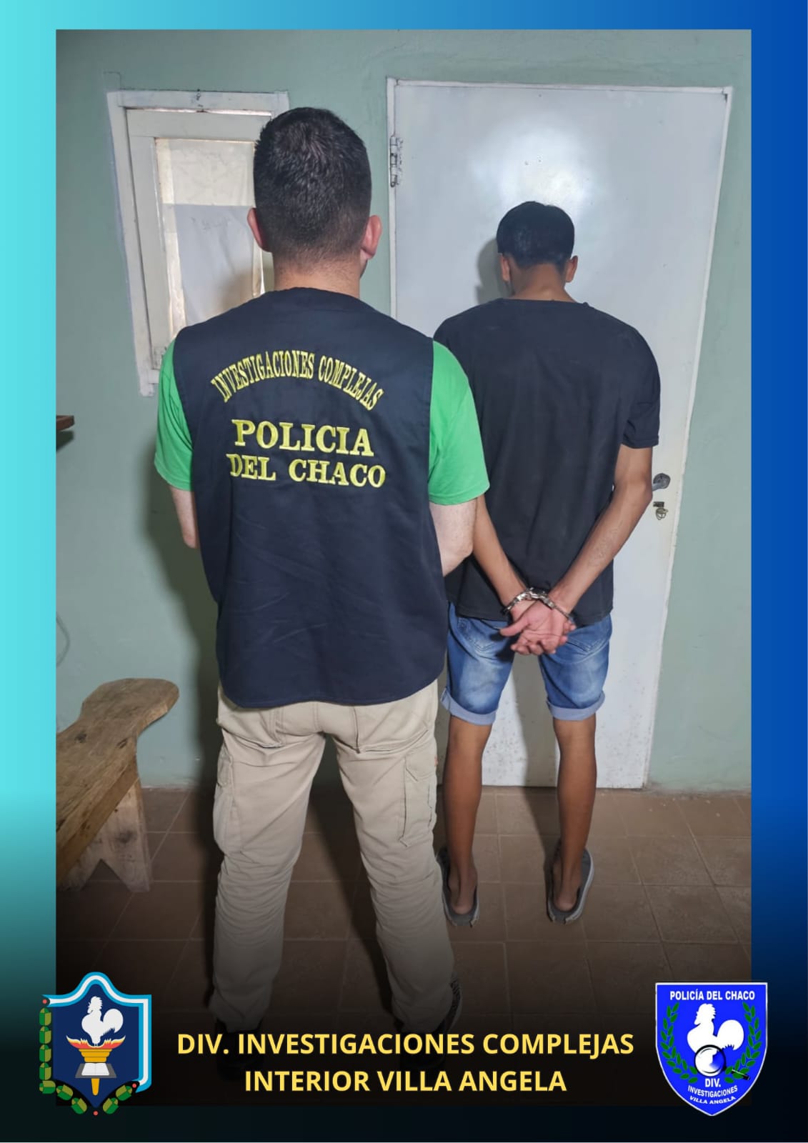 VILLA ÁNGELA: ESCLARECIERON UN HURTO Y APREHENDIERON A UN JOVEN