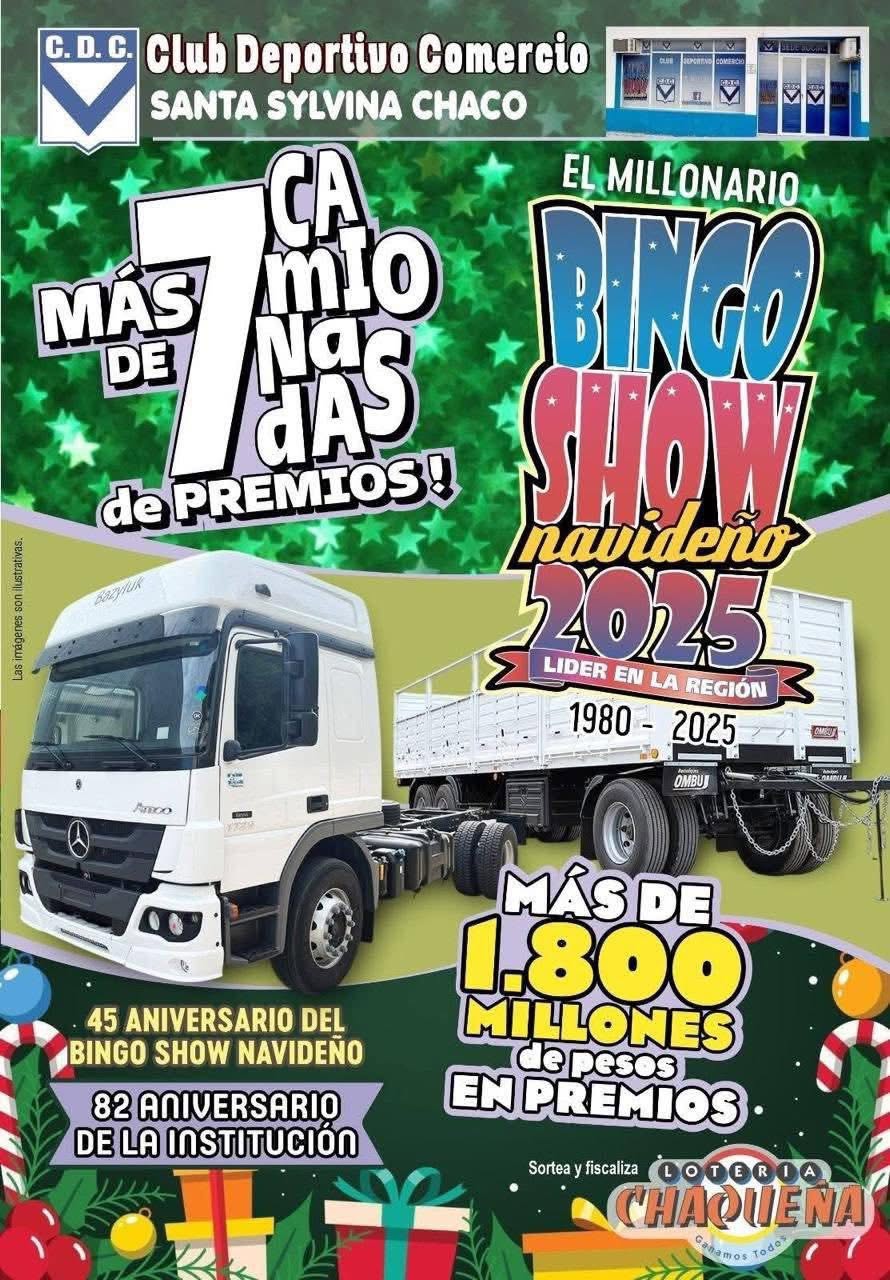 SORTEO FINAL DEL BINGO DEL CLUB COMERCO DE SANTA SYLVINA