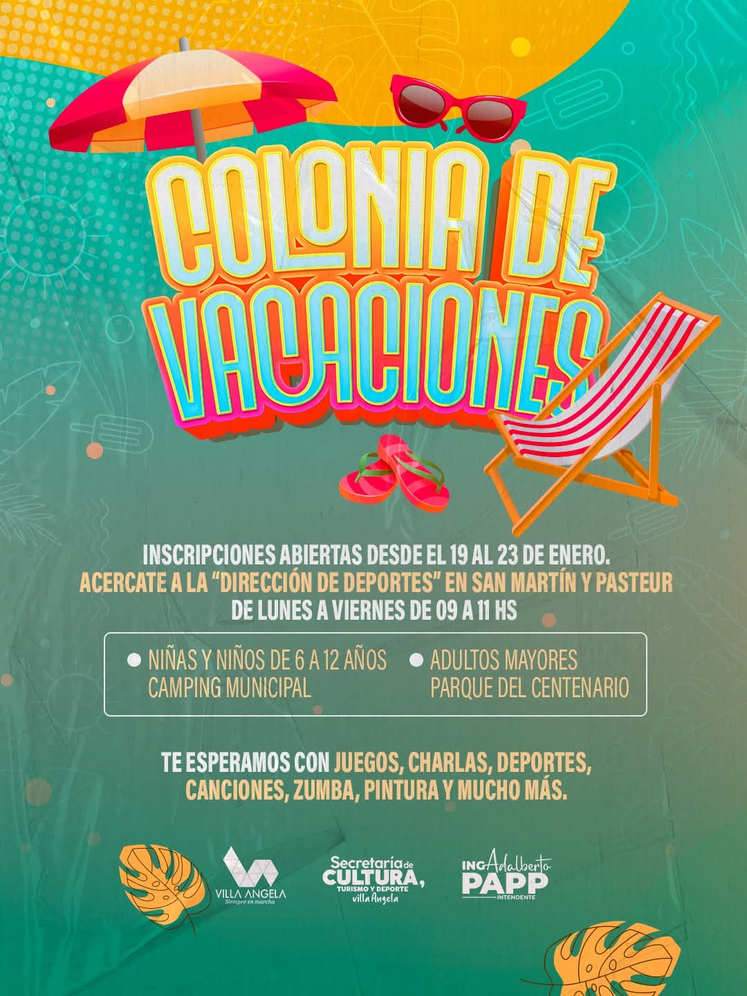 COLONIA DE VACACIONES PARA NIÑOS Y ADULTOS EN VILLA ÁNGELA