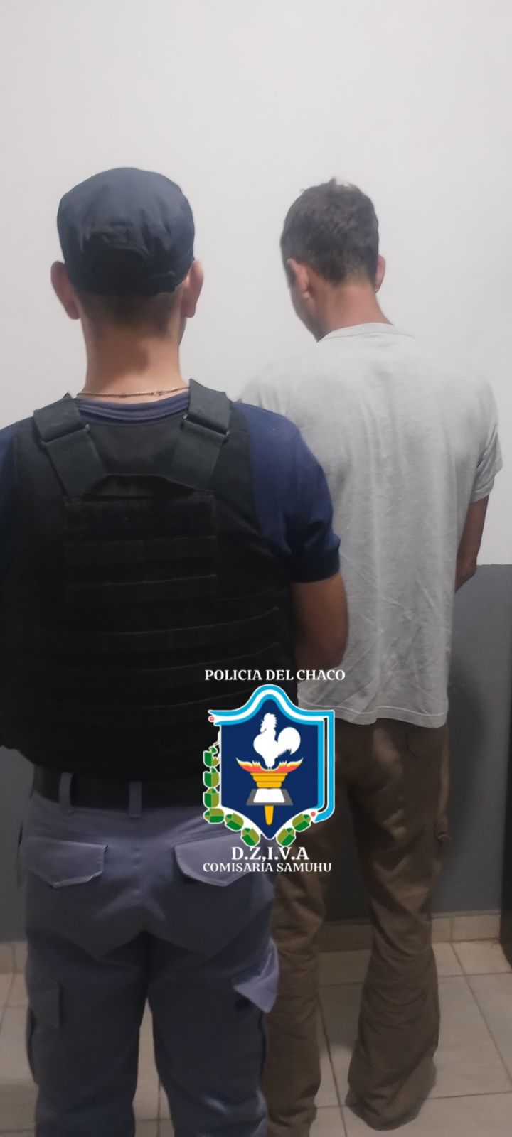 IDENTIFICAN A UN HOMBRE CON PEDIDO ACTIVO DURANTE UN CONTROL POLICIAL EN SAMUHÚ