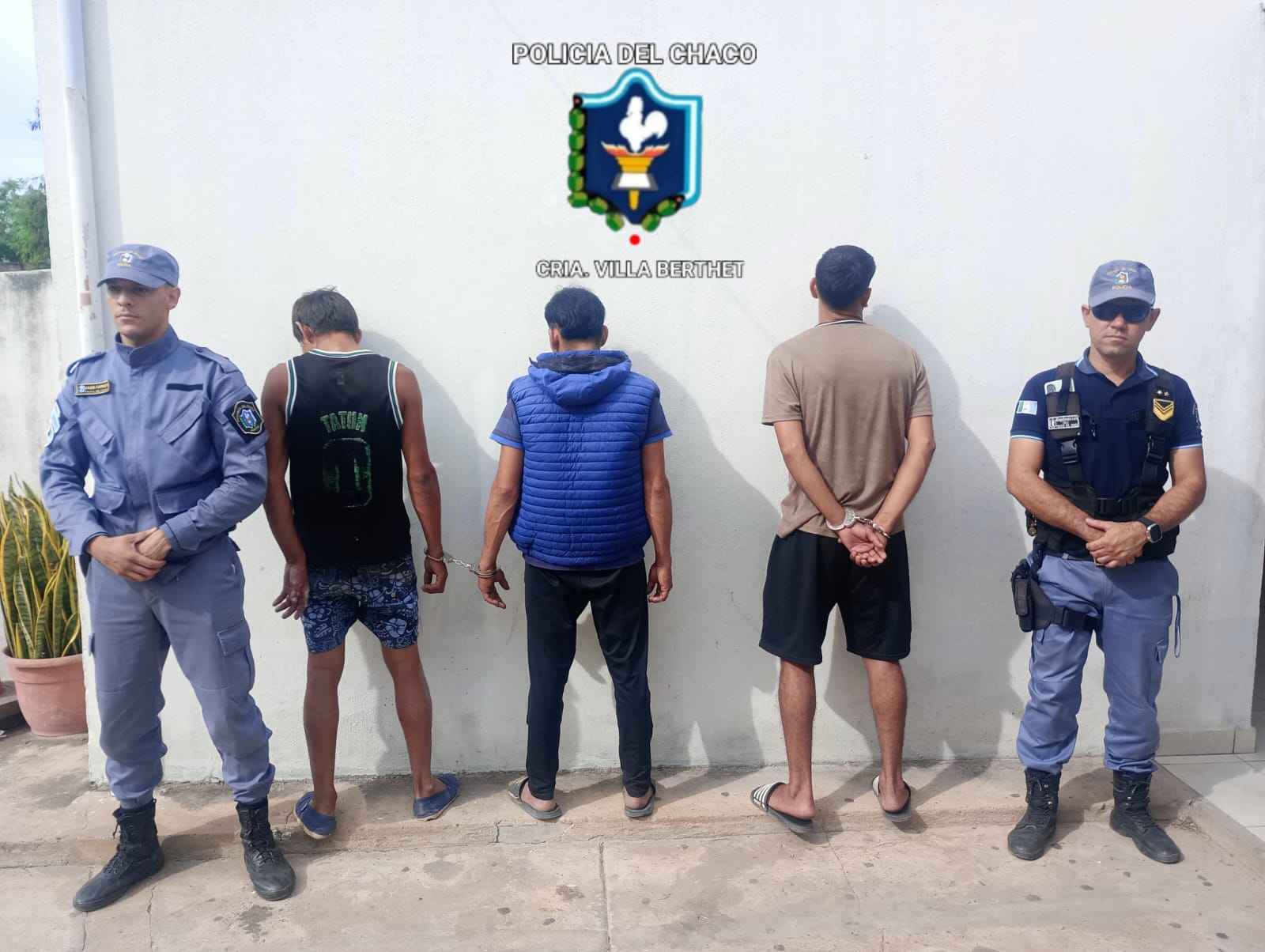 IDENTIFICARON Y APREHENDIERON A TRES HOMBRES TRAS UNA PELEA VIRAL EN VILLA BERTHET
