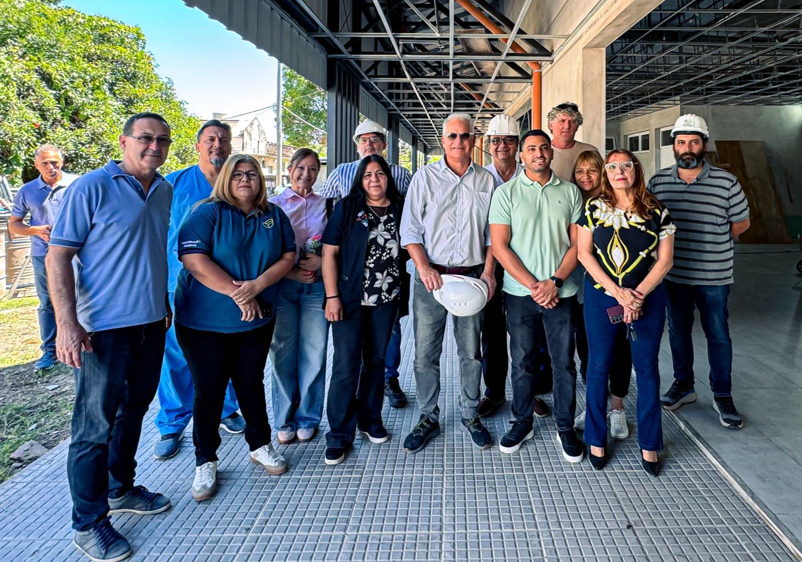 CON FONDOS PROVINCIALES, AVANZAN LAS OBRAS EN EL HOSPITAL DE VILLA ÁNGELA