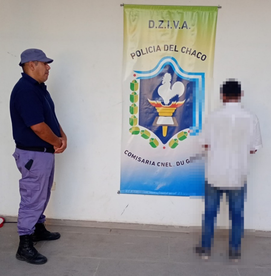 Cnel. Du Graty: CONTROL PREVENTIVO: DAN CON UN HOMBRE CON DOS PEDIDOS DE RESTICCIÓN VIGENTES