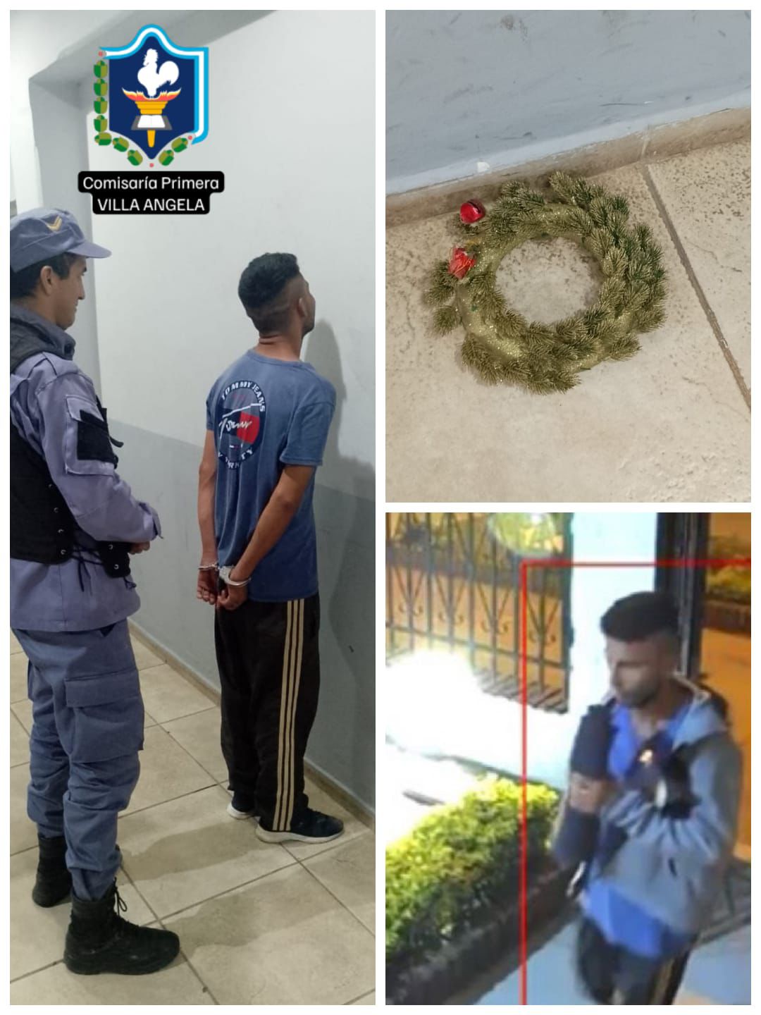 VILLA ÁNGELA: ESCLARECEN UN HURTO EN CALLE SARMIENTO Y RECUPERAN ELEMENTO SUSTRAÍDO