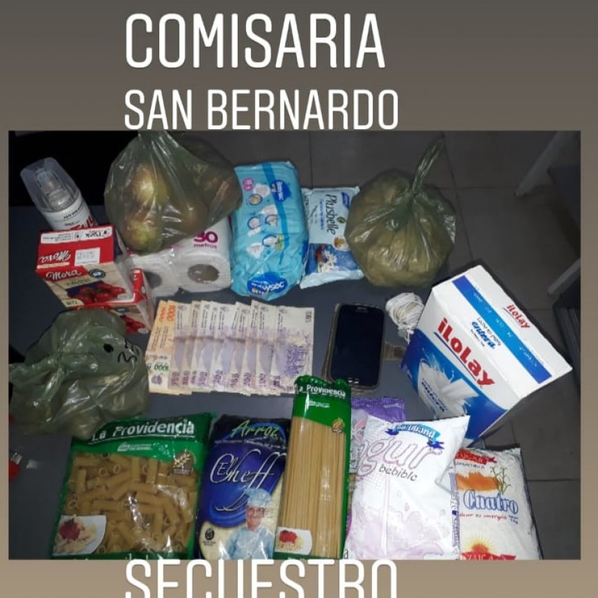 SAN BERNARDO: ROBARON 8 MIL PESOS Y UN CELULAR DE UN DOMICILIO