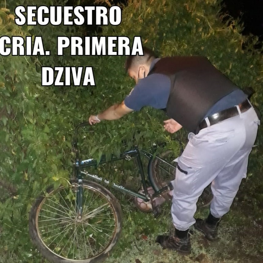 Villa &Aacute;ngela: RECUPERAN UNA BICICLETA ROBADA EN PLENO CENTRO DE LA CIUDAD