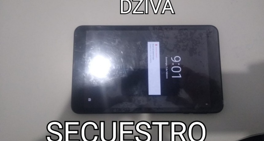 Villa &Aacute;ngela: EL PERSONAL DE COMISAR&Iacute;A PRIMERA LOGR&Oacute; EL RECUPERO DE UNA TABLET ROBADA DESDE UN LOCAL COMERCIAL D&Iacute;AS ATR&Aacute;S