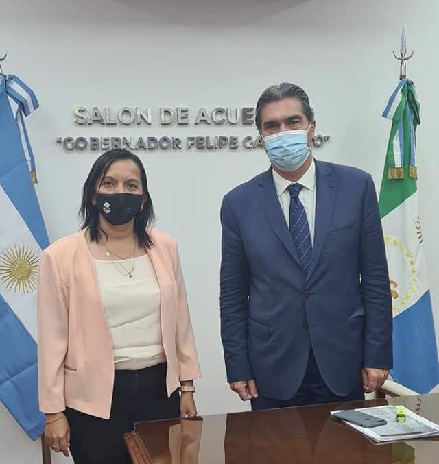 Enrique Urien| Liliana Pascua: &ldquo;Mi pedido expreso para el gobernador fue continuar buscando el financiamiento para pavimentar el tramo de la Ruta 13, el compromiso est&aacute;&rdquo;