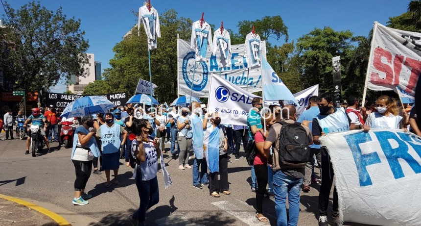 Docentes marchar&aacute;n desde las 10.30 en toda la provincia