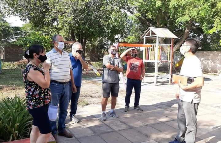 Villa &Aacute;ngela: CON APORTES DEL MUNICIPIO AVANZA LA REFACCI&Oacute;N DEL JARD&Iacute;N DE INFANTES N&deg; 140