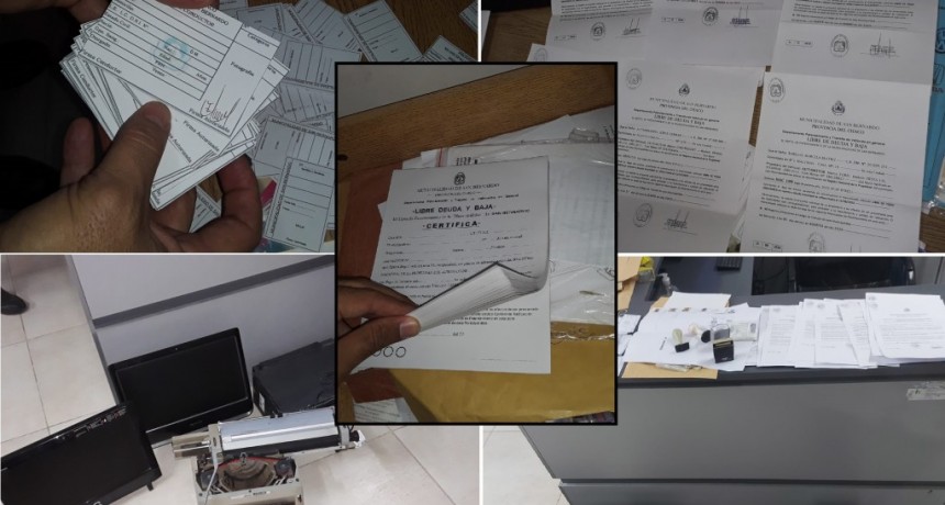 San Bernardo: ALLANAN VIVIENDA DONDE SE EXPEND&Iacute;AN CARNETS DE CONDUCIR Y DOCUMENTACIONES DE MANERA ILEGAL.