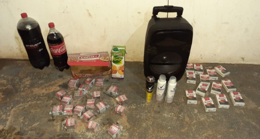 POLIC&Iacute;A DE SAN BERNARDO RECUPERA BIENES SUSTRA&Iacute;DOS DE UN LOCAL COMERCIAL