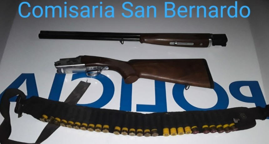 San Bernardo: DOS PERSONAS SON DEMORADAS EN ZONA RURAL POR TENENCIA DE ARMA DE FUEGO