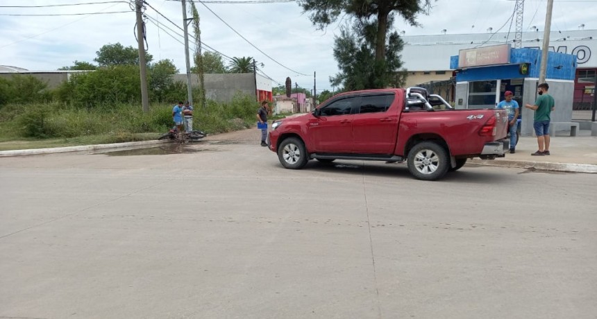 Villa &Aacute;ngela: ACCIDENTE DE TR&Aacute;NSITO DE CON FRACTURA DE PI&Eacute; AL CONDUCTOR DE UNA MOTO
