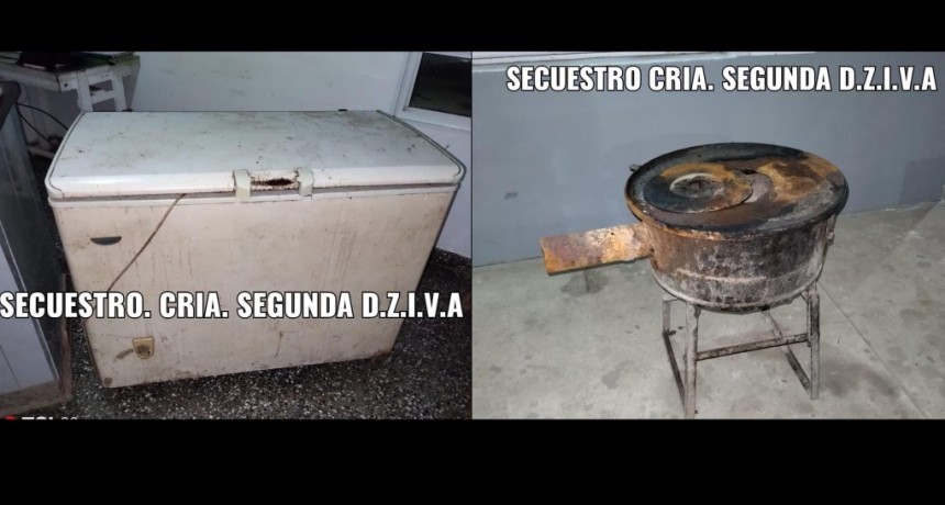 Villa &Aacute;ngela: ROBARON UN FREEZER Y UNA COCINA A LE&Ntilde;A DE LA E. E. P. N&deg; 1055