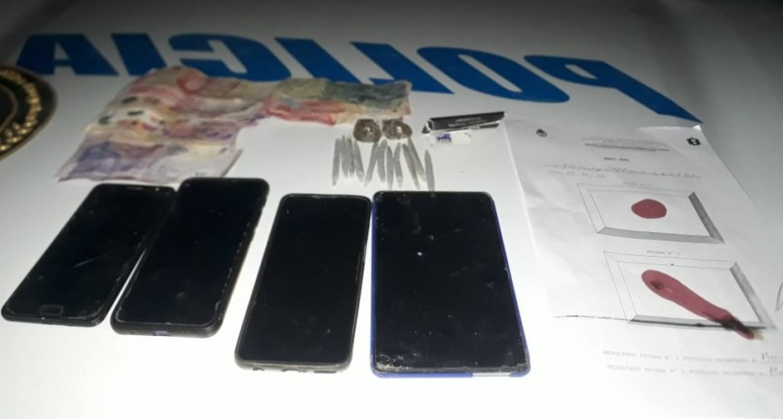 Santa Sylvina: DETUVIERON A 5 PERSONAS QUE COMERCIALIZABAN ESTUPEFACIENTES